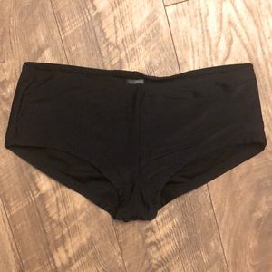 4/$20🎉black low-rise swim shorts